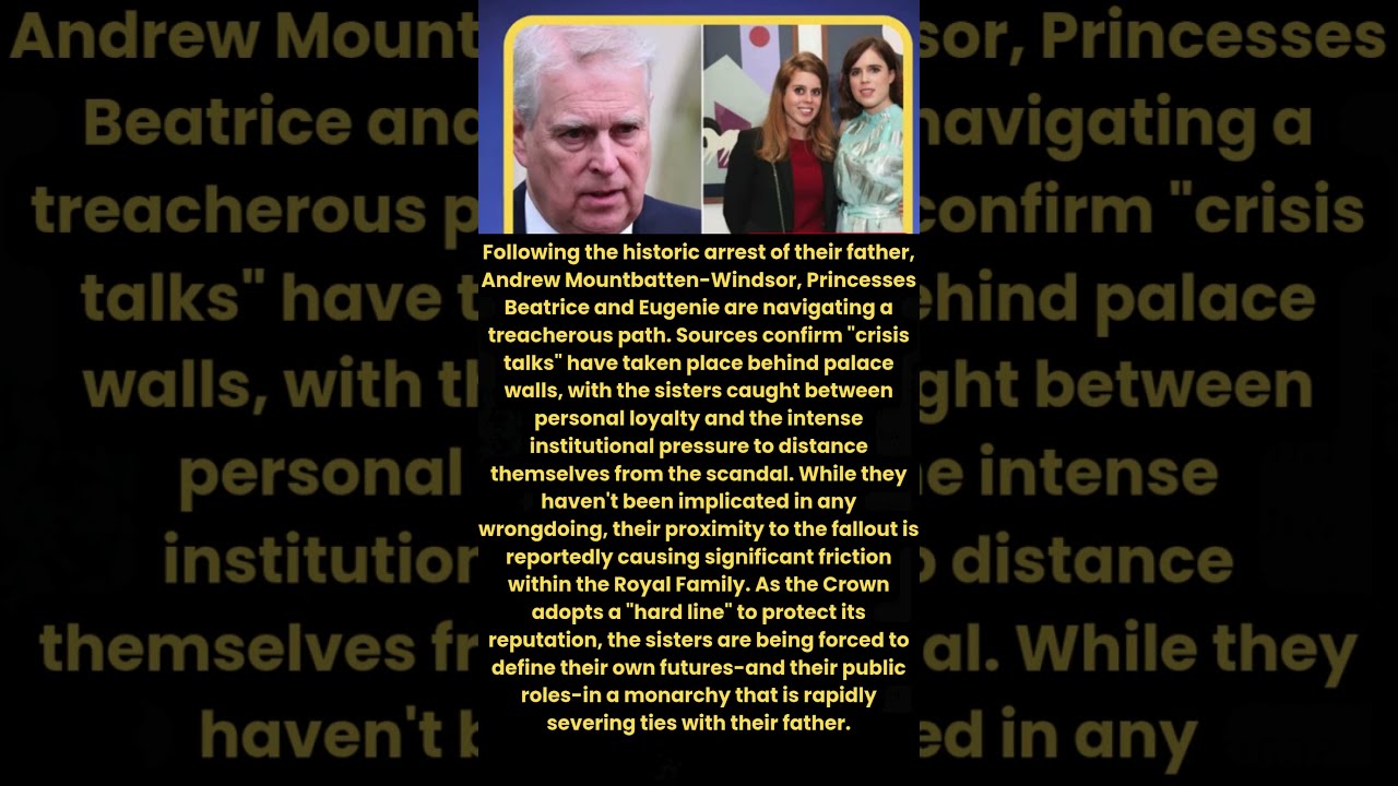 Palace Crisis Talks &mdash; What&rsquo;s Next for Princess Beatrice and Princess Eugenie?