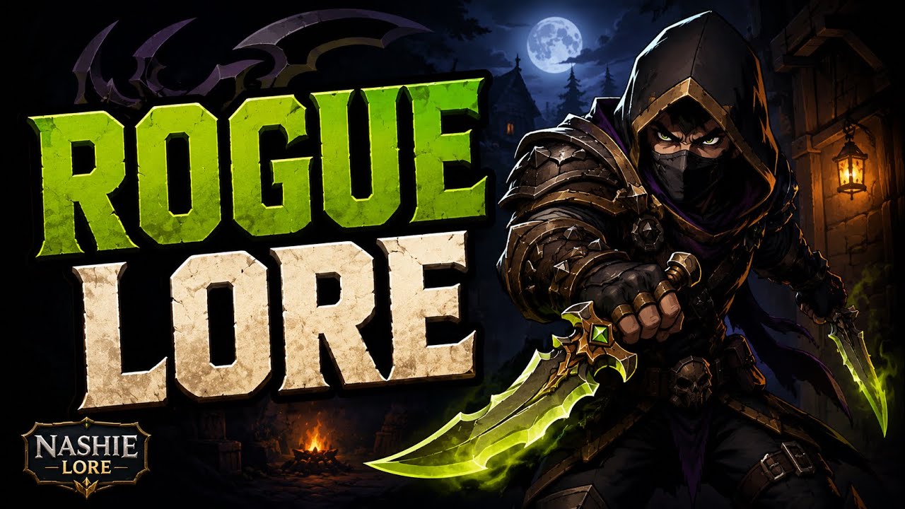 Rogue Class Lore: The Stealthy Backstabbers of World of Warcraft!