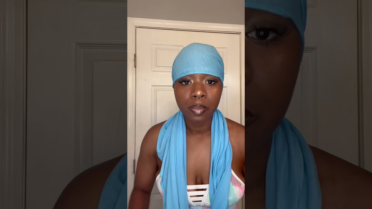 Simple Headwrap Look🦋 