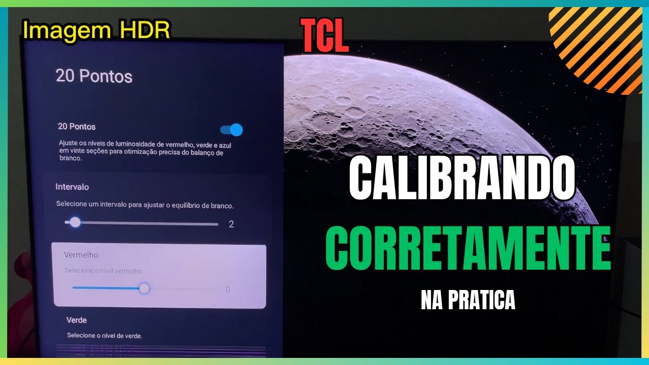 TV TCL IGUAL a OLED na Pratica - Calibrando Corretamente