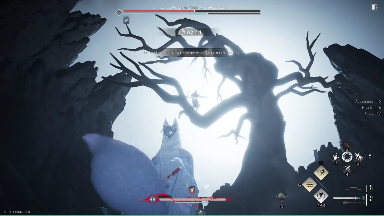 [Parry Only] Hitless Wolf Maiden Abyss - Where Winds Meet