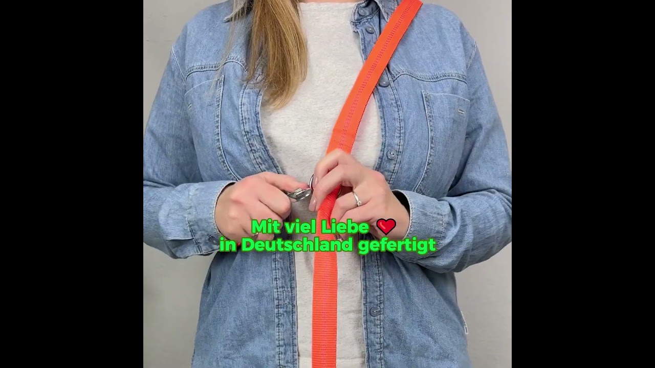 Die perfekte gepolsterte Hundeleine | Mit Liebe ❤️ in Deutschland gefertigt