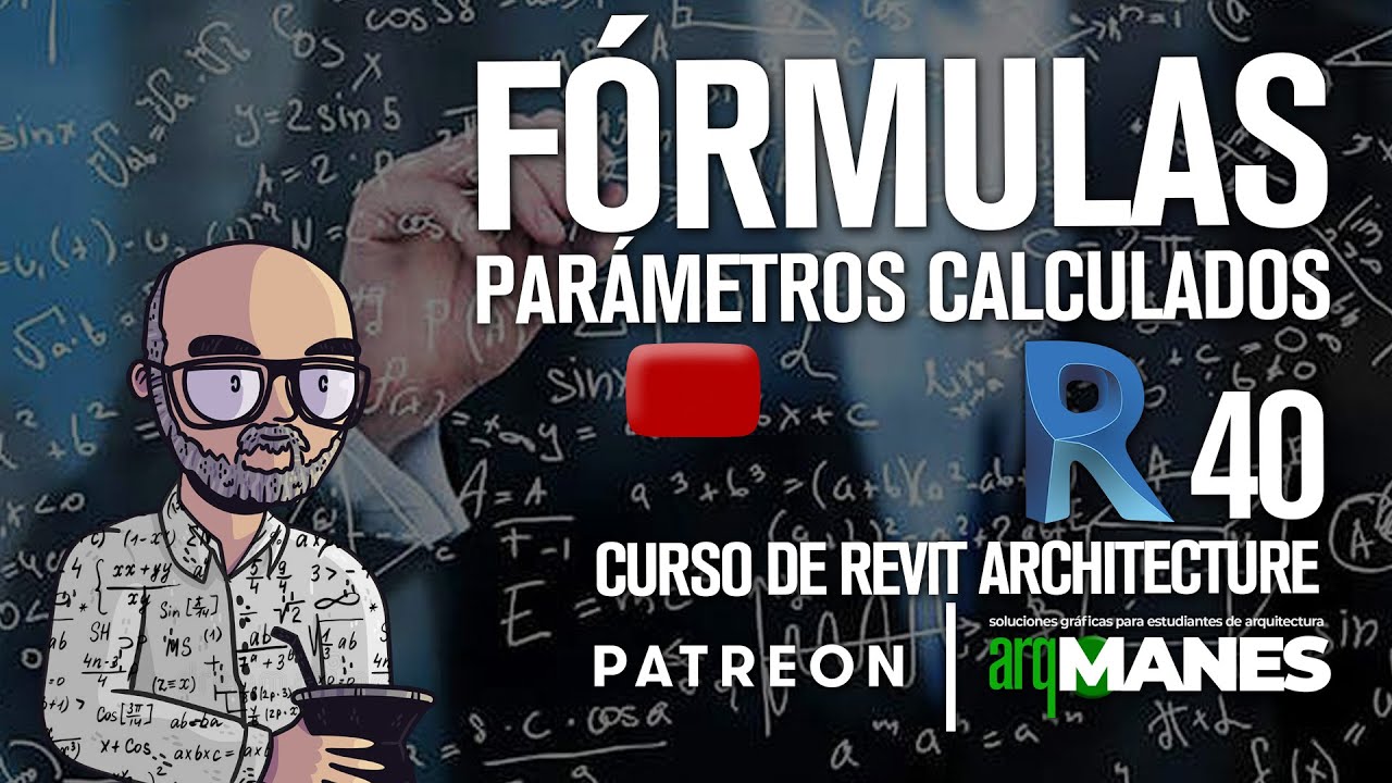 FORMULAS en TABLAS de COMPUTO y CUANTIFICACION| REVIT desde cero | tutorial curso arquitectura #40