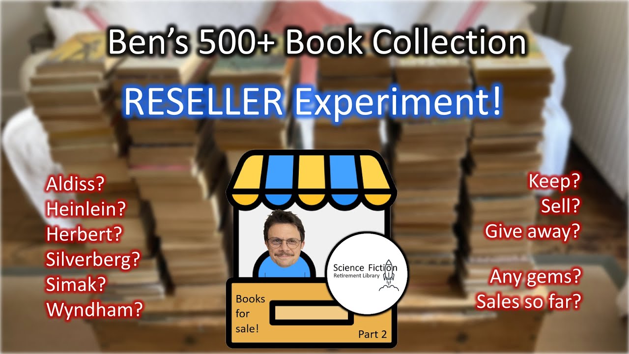 SFRL066: Конкурс «500 книг для перепродавцов» — коробки с книгами Бена № 3 и 4.