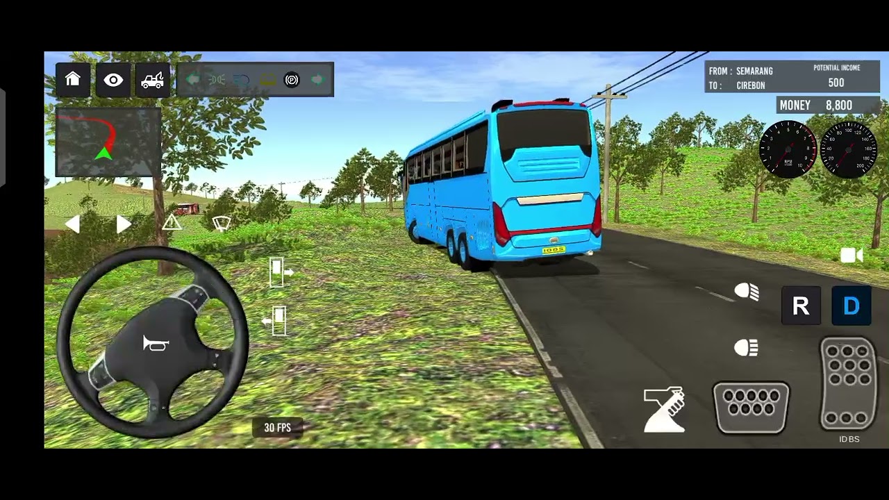 IDBS BUS SIMULATOR 🔥 GAME PLAY VIDEO 🥰