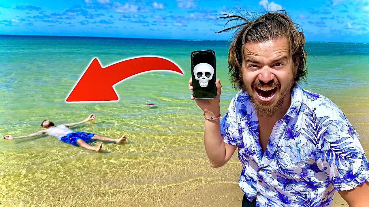 Texting Mafia at the BEACH!!! *Tiki Trickster*
