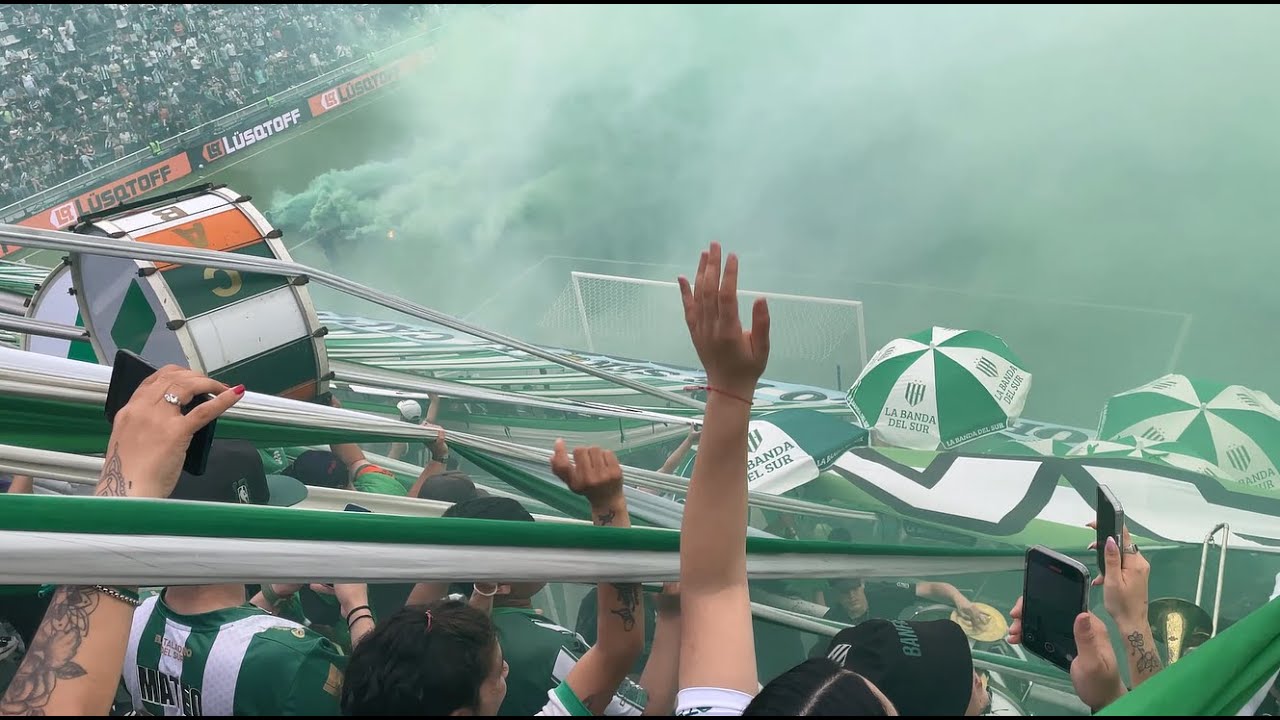Hinchada de Banfield vs Racing // Clausura 2025