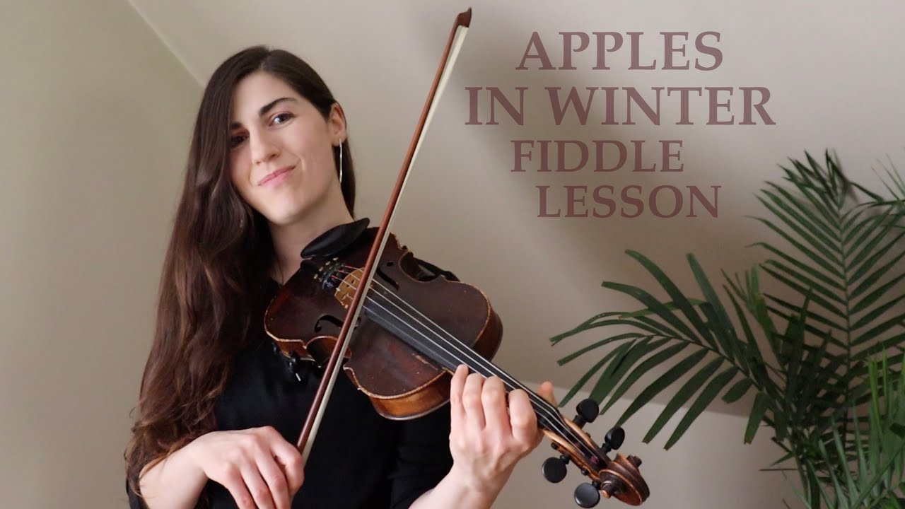 How to play APPLES IN WINTER 🍎 Traditional Irish jig 🎻 Fiddle lesson