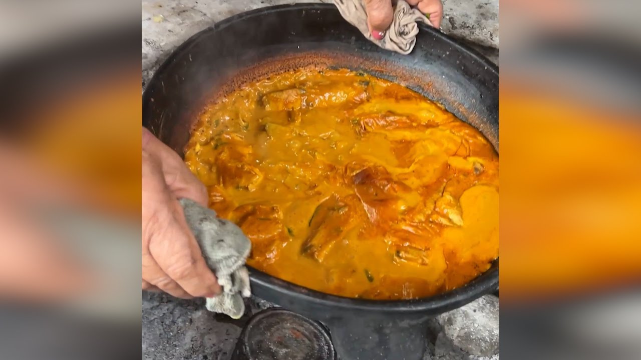 Hornado de albacora con maní o enmanisado