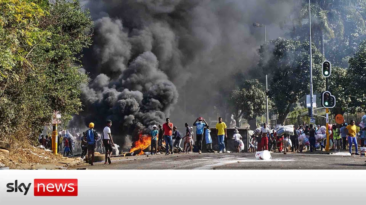 Unrest and looting continues to spread across South Africa
