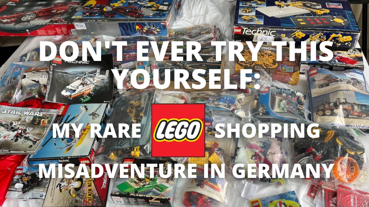My Craziest Rare LEGO Hunt Yet: NORTH GERMANY Shopping Misadventure