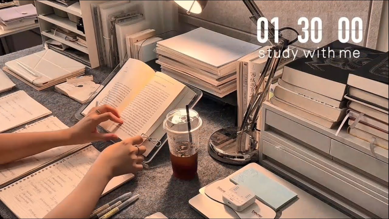 90 PHÚT HỌC BÀI CÙNG NHẠC PIANO THƯ GIÃN // MÌNH HỌC, BẠN CÙNG HỌC