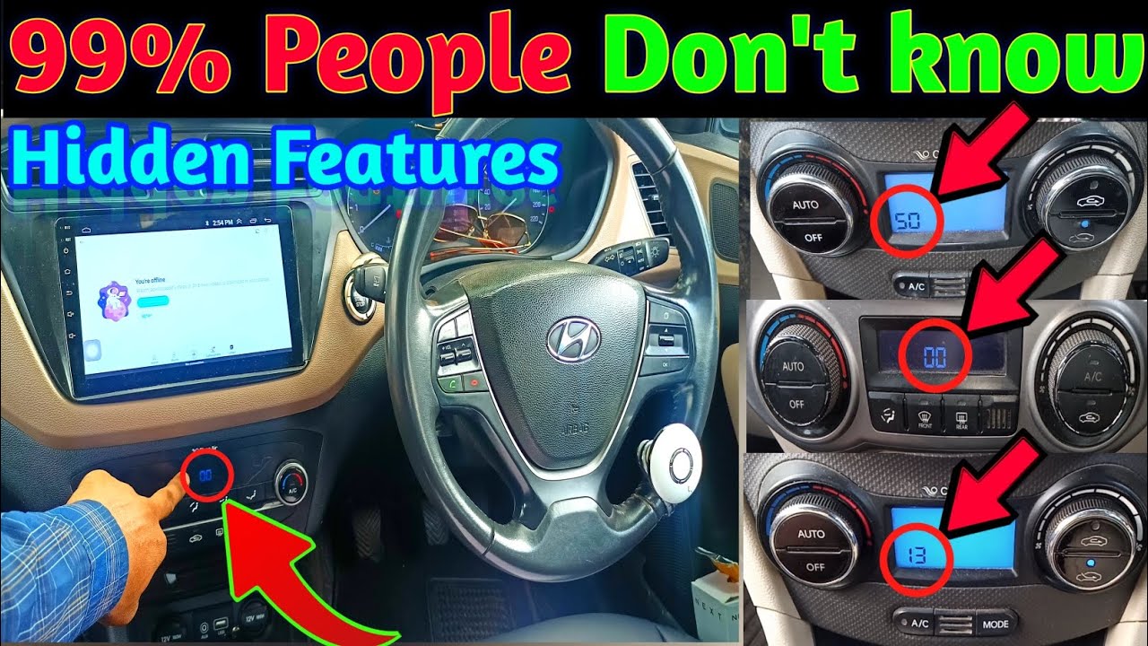 Self Diagnosis System:- Hyundai Hidden Features || Car Ac DTC Code