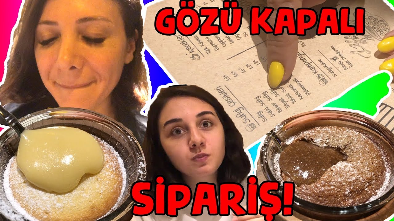 GÖZÜ KAPALI SİPARİŞ! ANNEMLE TÜM MENÜYÜ YEDİK! (İzmit'in EN İYİ TATLICISI)