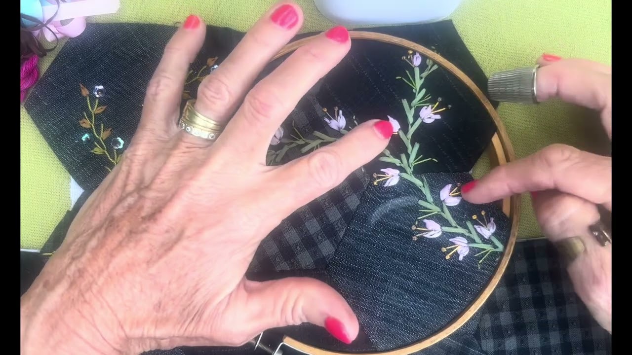 Snippets of my stitching life - #epp #embroidery #snippets #embroidered