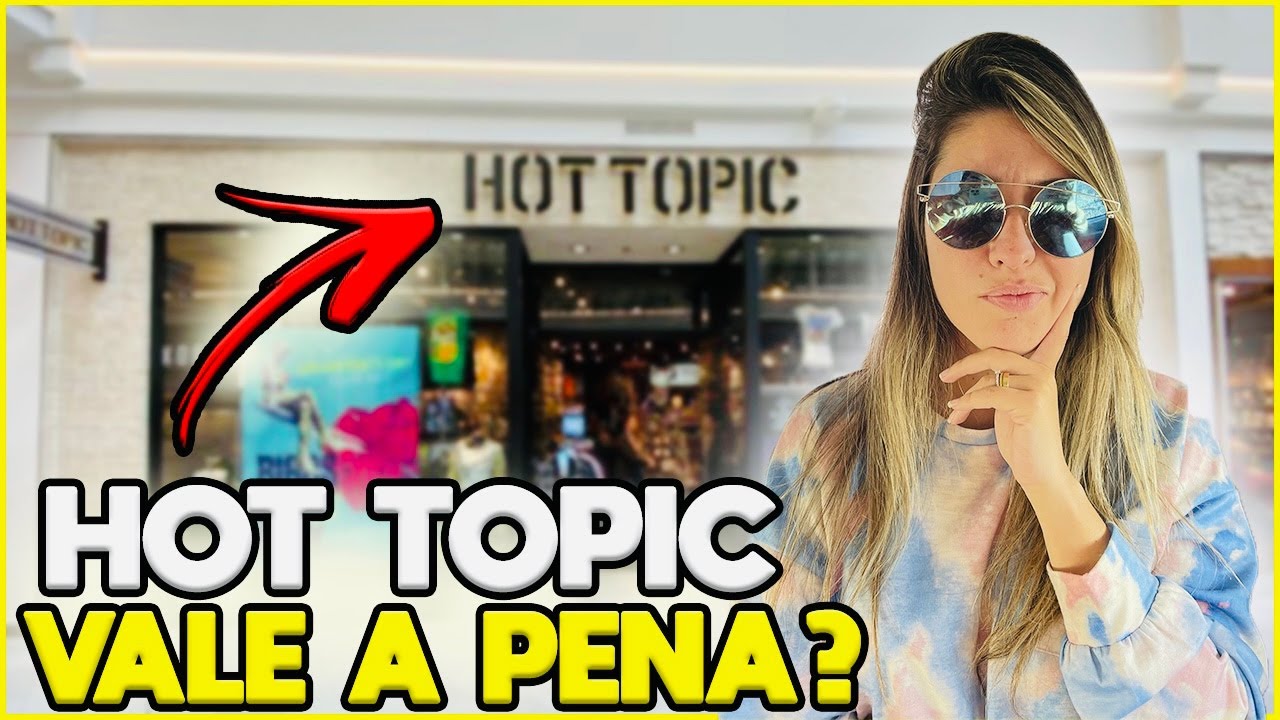 LOJA GEEK NO FLORIDA MALL DE ORLANDO - HOT TOPIC