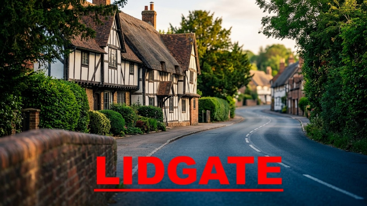 Peaceful Village Walk in Suffolk: Exploring Lidgate