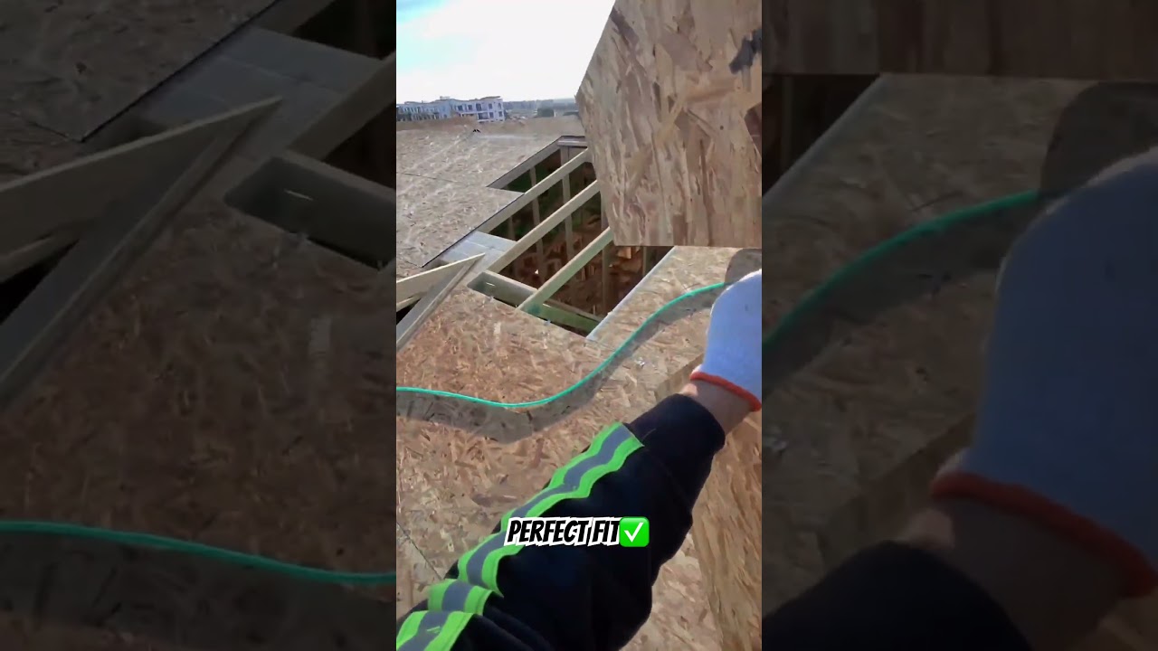 Framer POV perfect fits‼️ #woodworking #construction #pov