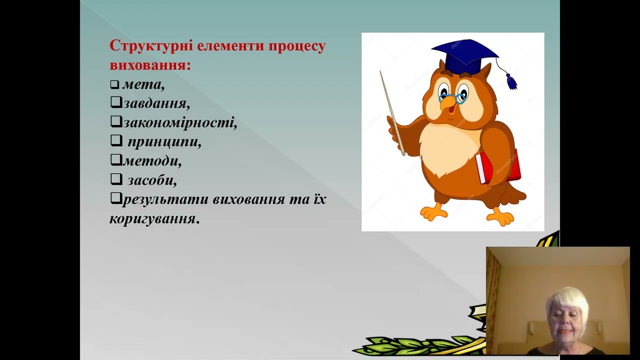 Теорія виховання  Принципи виховання