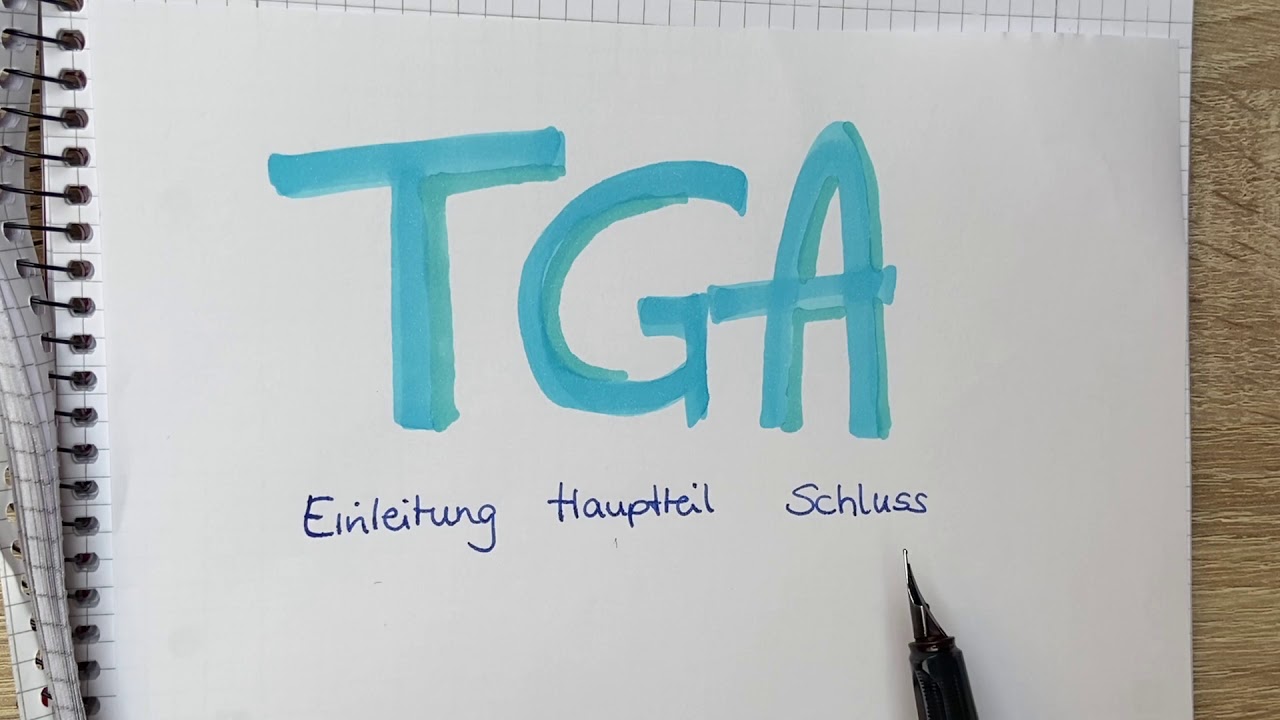 Schluss des TGAs