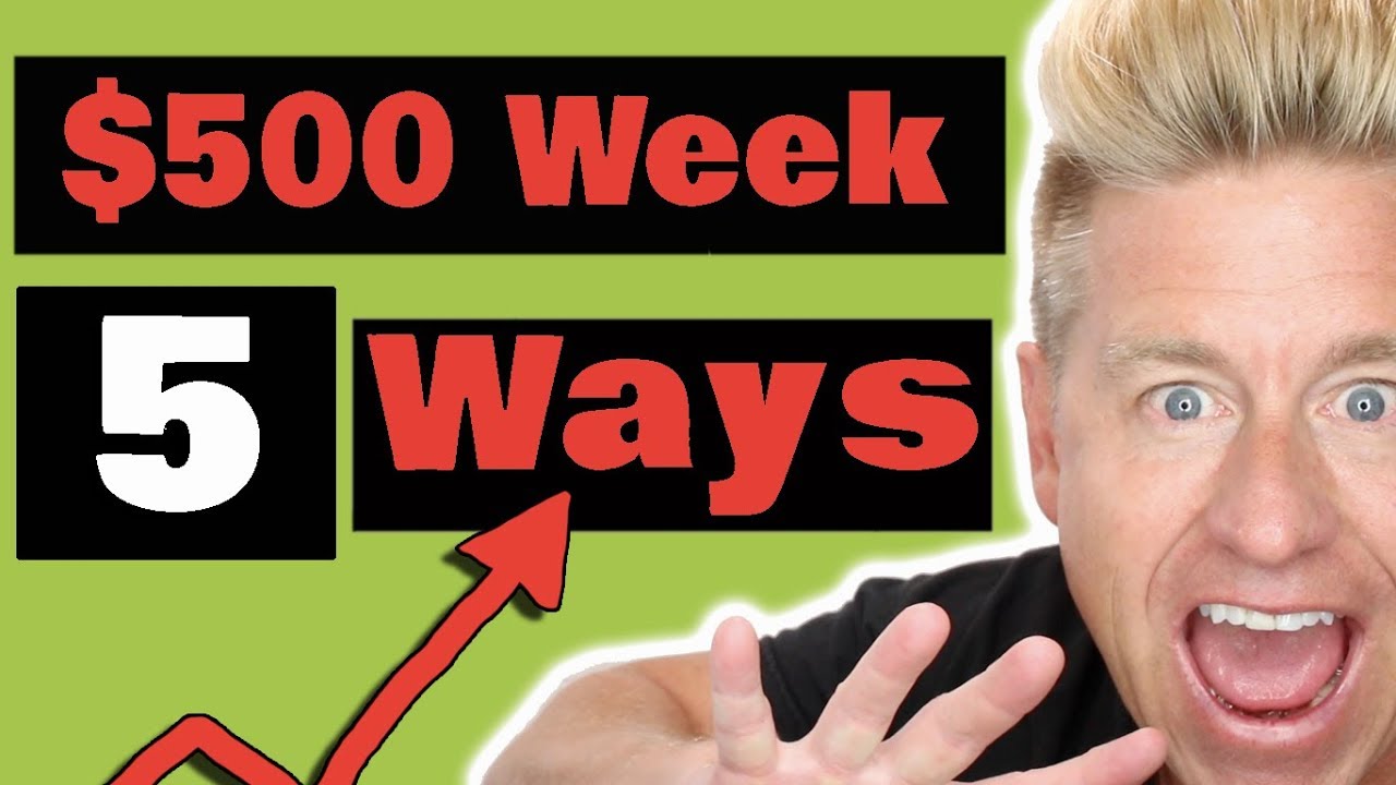 Make Money Online in 2019 ($500 a Week!!!) #MakeMoreMoney #MakeMoneyOnline #PassiveIncome