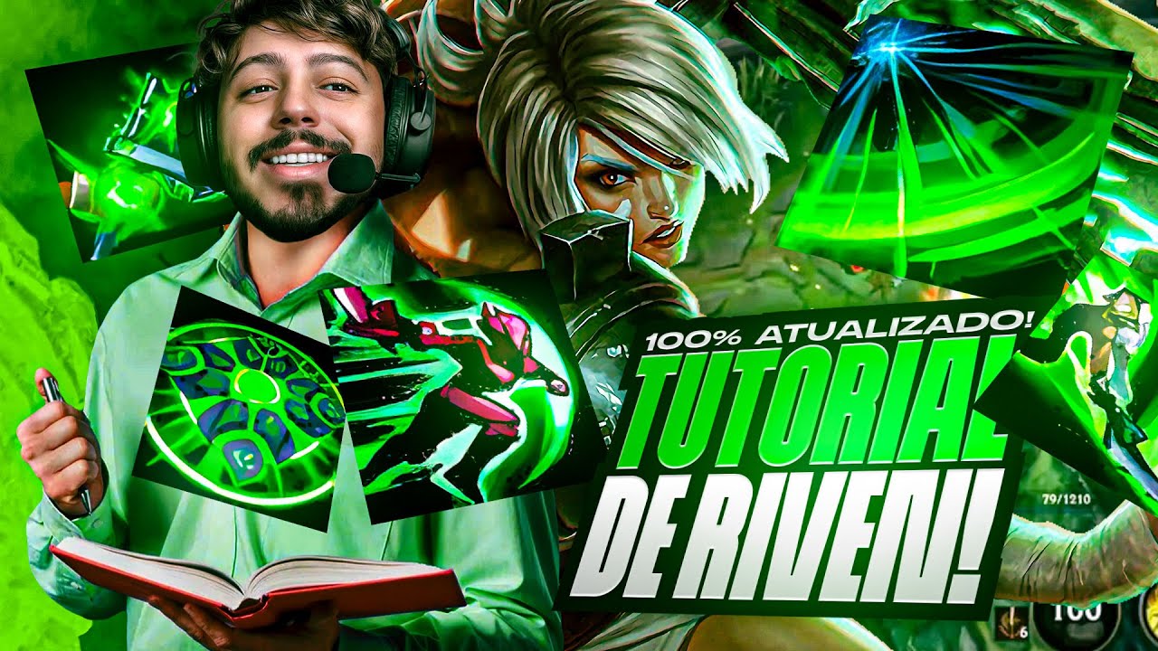 RIVEN TUTORUAL 2025 - WILD RIFT 100% ATUALIZADO