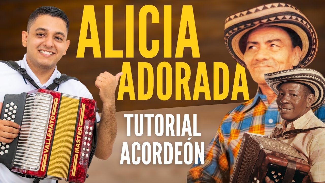 ALICIA ADORADA - Alejo Dur&aacute;n (Tutorial Acorde&oacute;n)