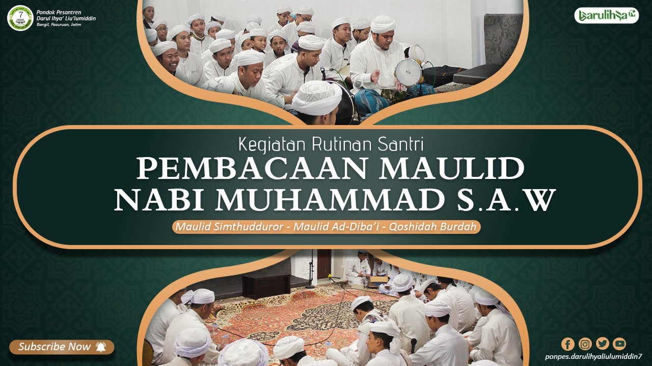 Live | Pembacaan Maulid Nabi Muhammad S.A.W - Maulid Ad Dhiba'i