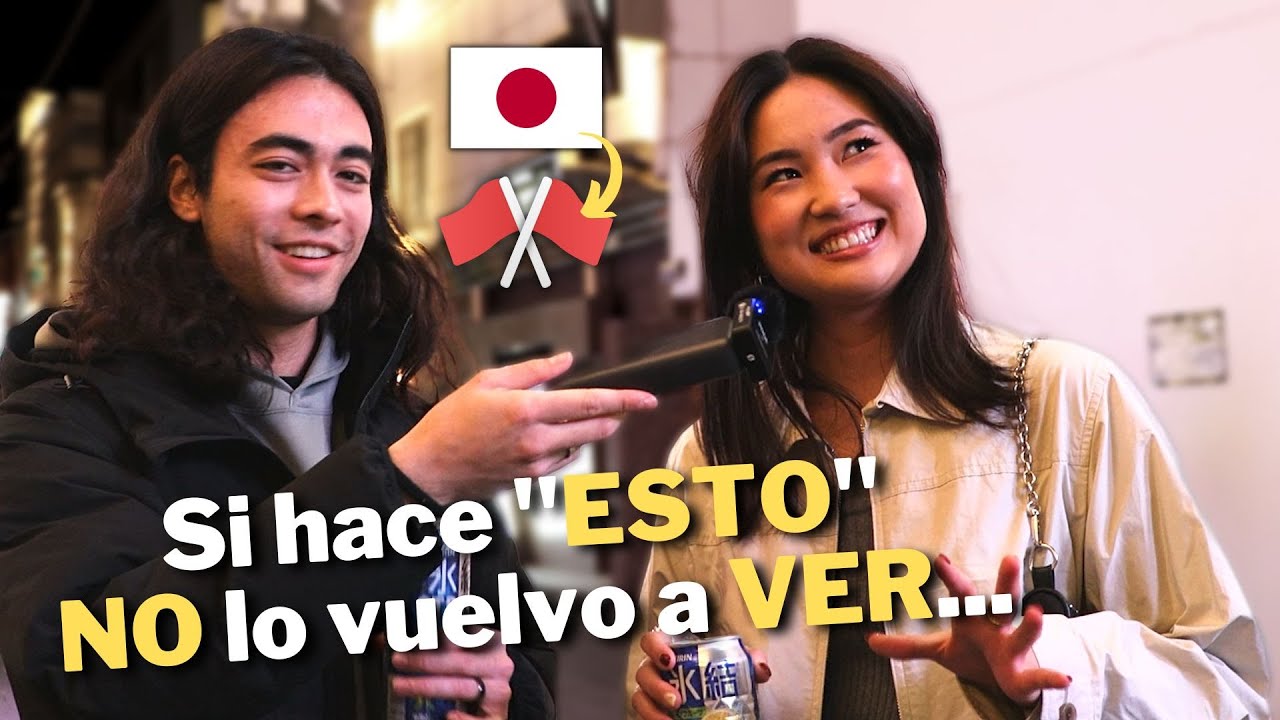 ESTAS son las RED FLAGS de los JAPONESES (Entrevistas de noche)