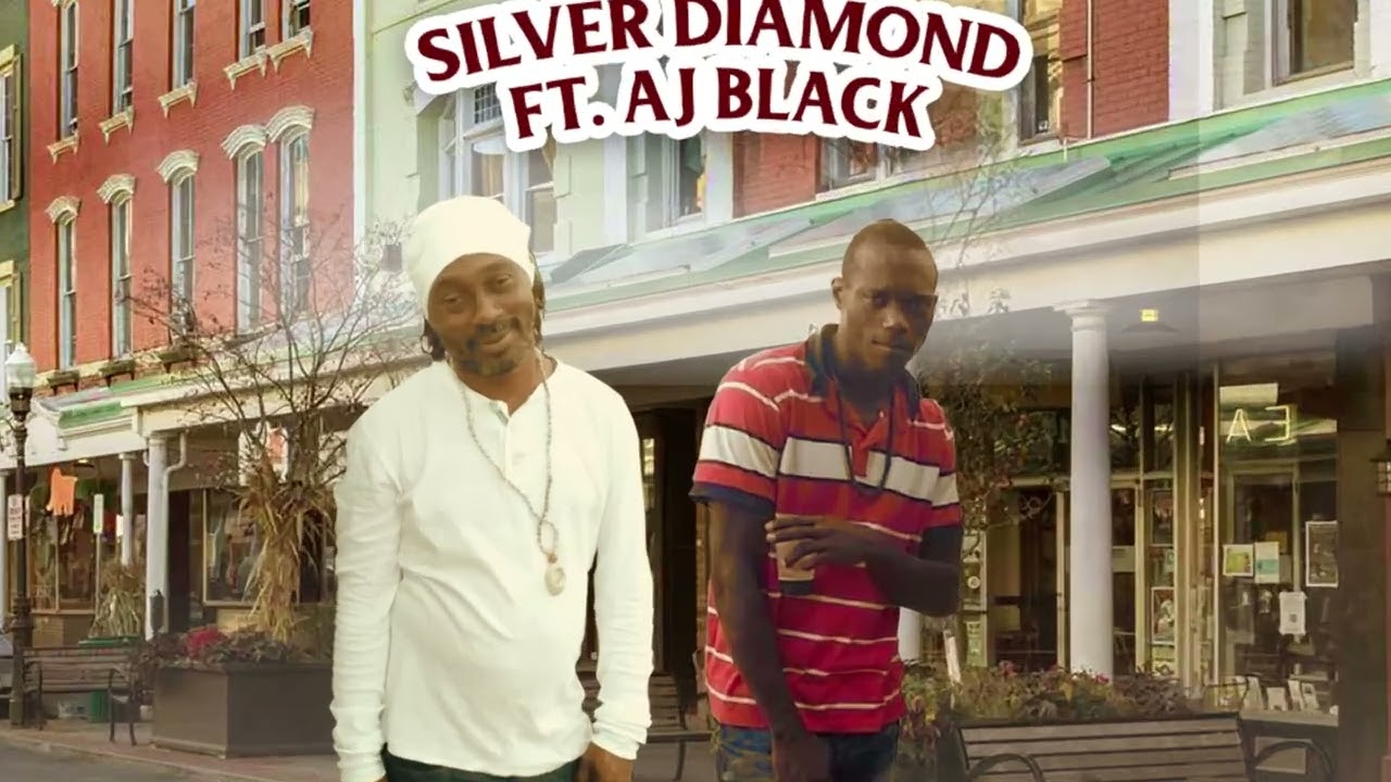SILVER DIAMOND FT J A BLACK   🎵 TIME  SILVER DIAMOND PRODUCTIONS 💎