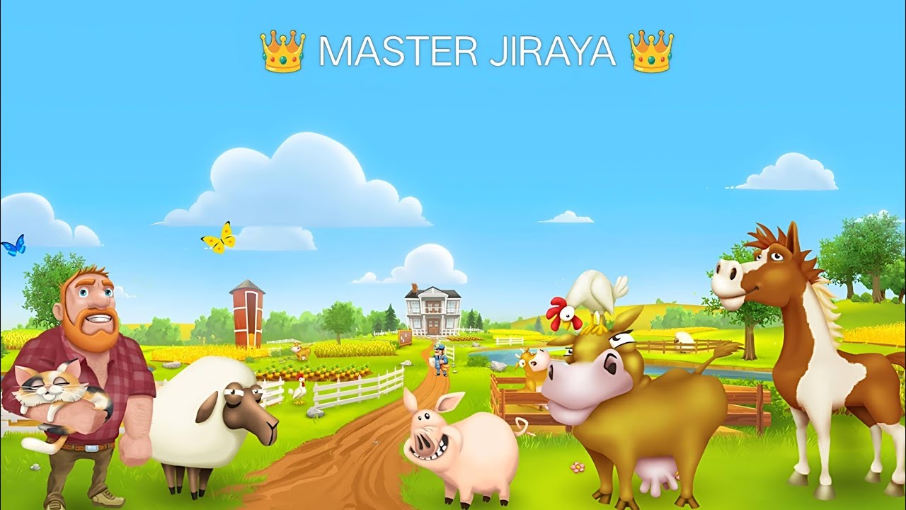 Level 144 Hay day gaming  for 👑 MASTER JIRAYA 👑 farming
