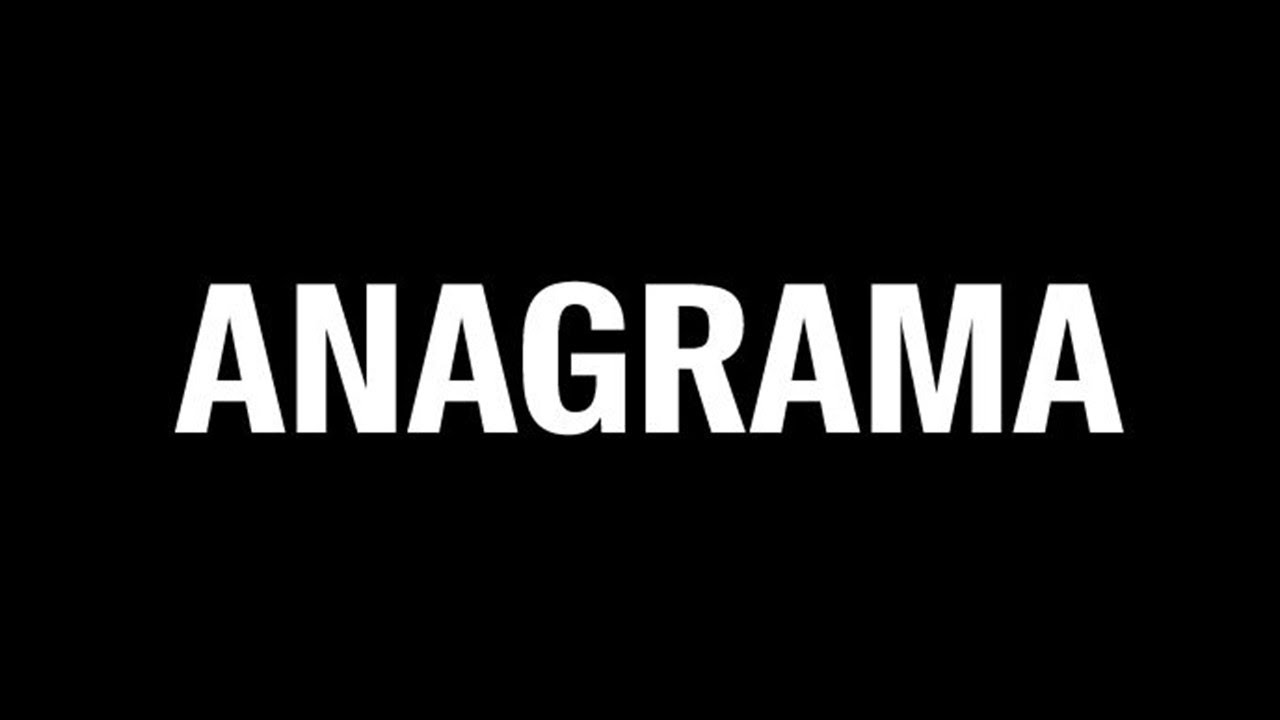 &iquest;Qu&eacute; es un ANAGRAMA?