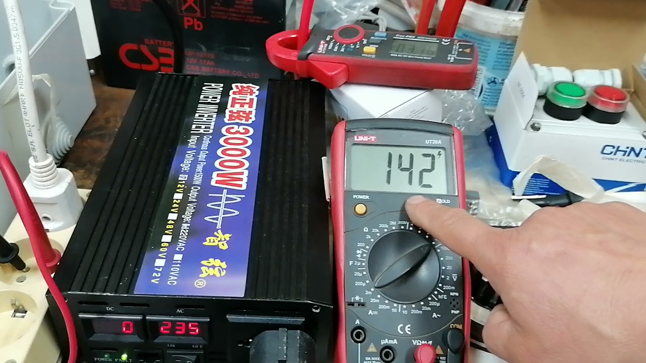 power inverter low output voltage problem