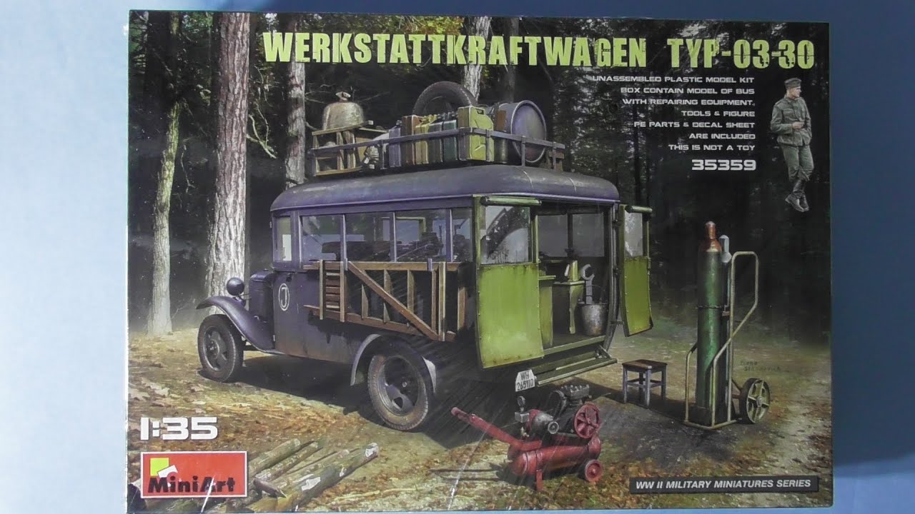Sprue Review Miniart 1/35 Werkstattkraftwagen TYF-03-30