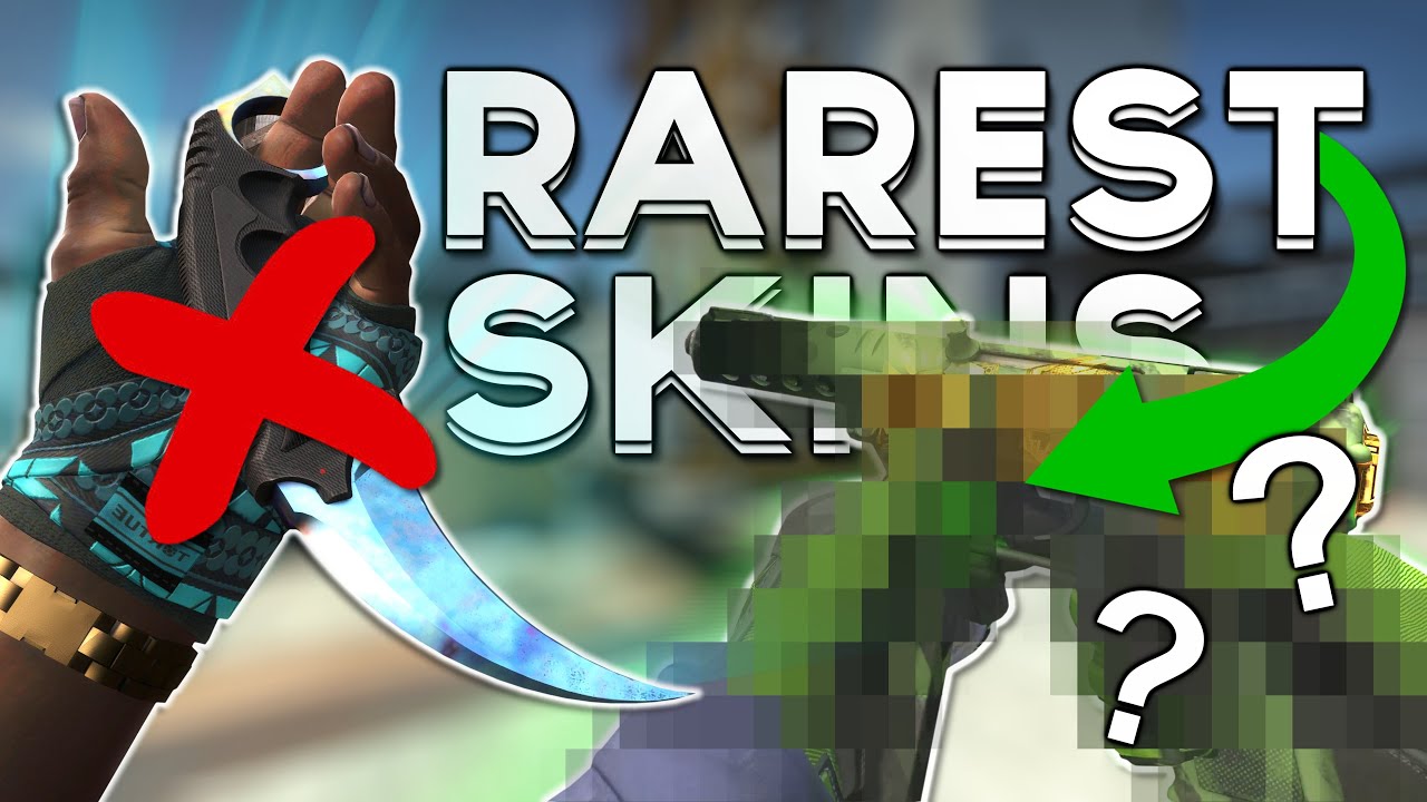 The RAREST SKINS in CS:GO You Didn't Know Existed!