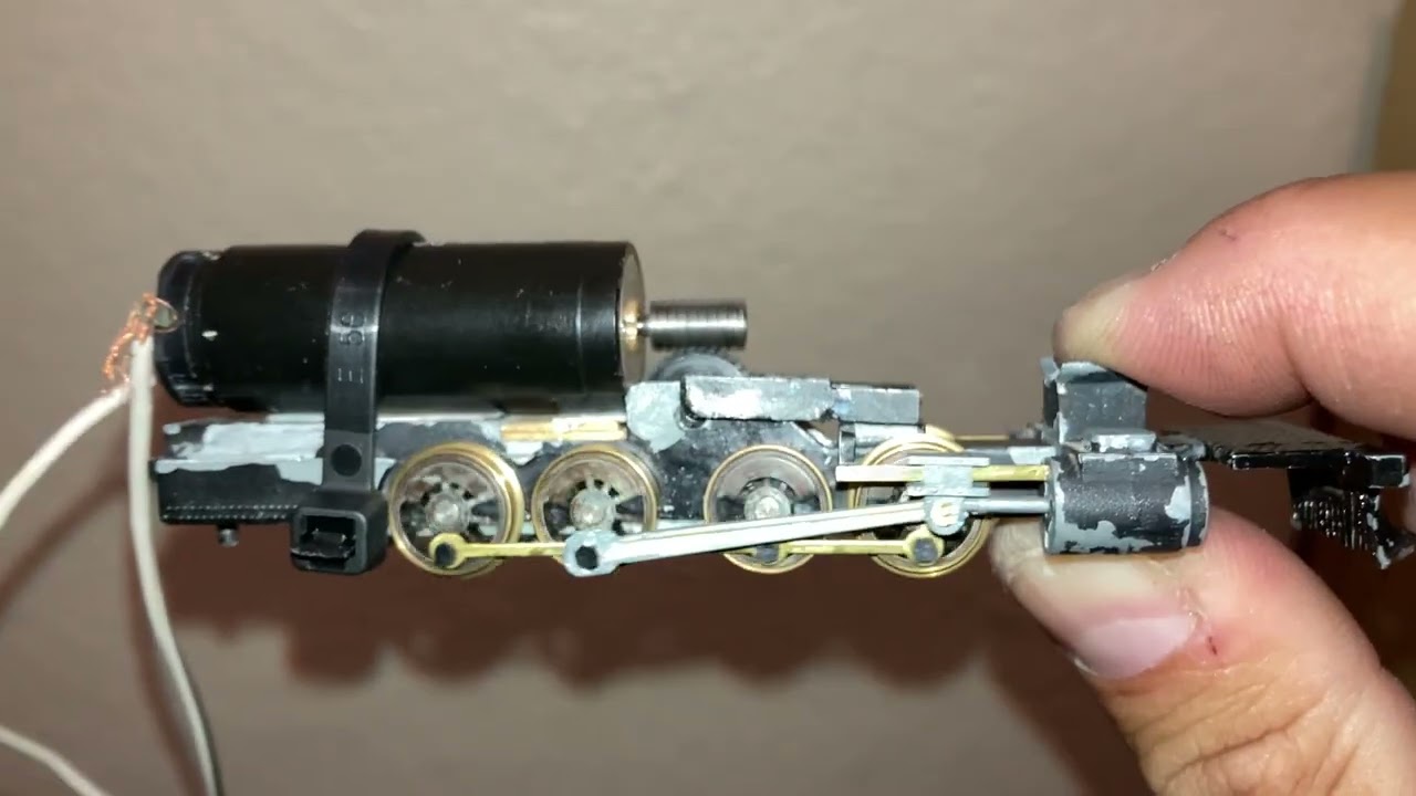 MDC Roundhouse HOn3 2-8-0 inside frame rebuild/test