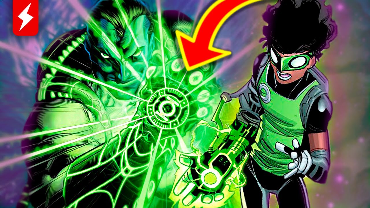 A MANOPLA DE PODER DOS LANTERNAS VERDES O PRIMEIRO ANEL ( KRONA )