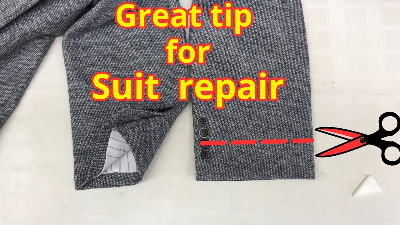 wie kürtz man Ärmel der Jacke/Sakko (DIY Tailoring)