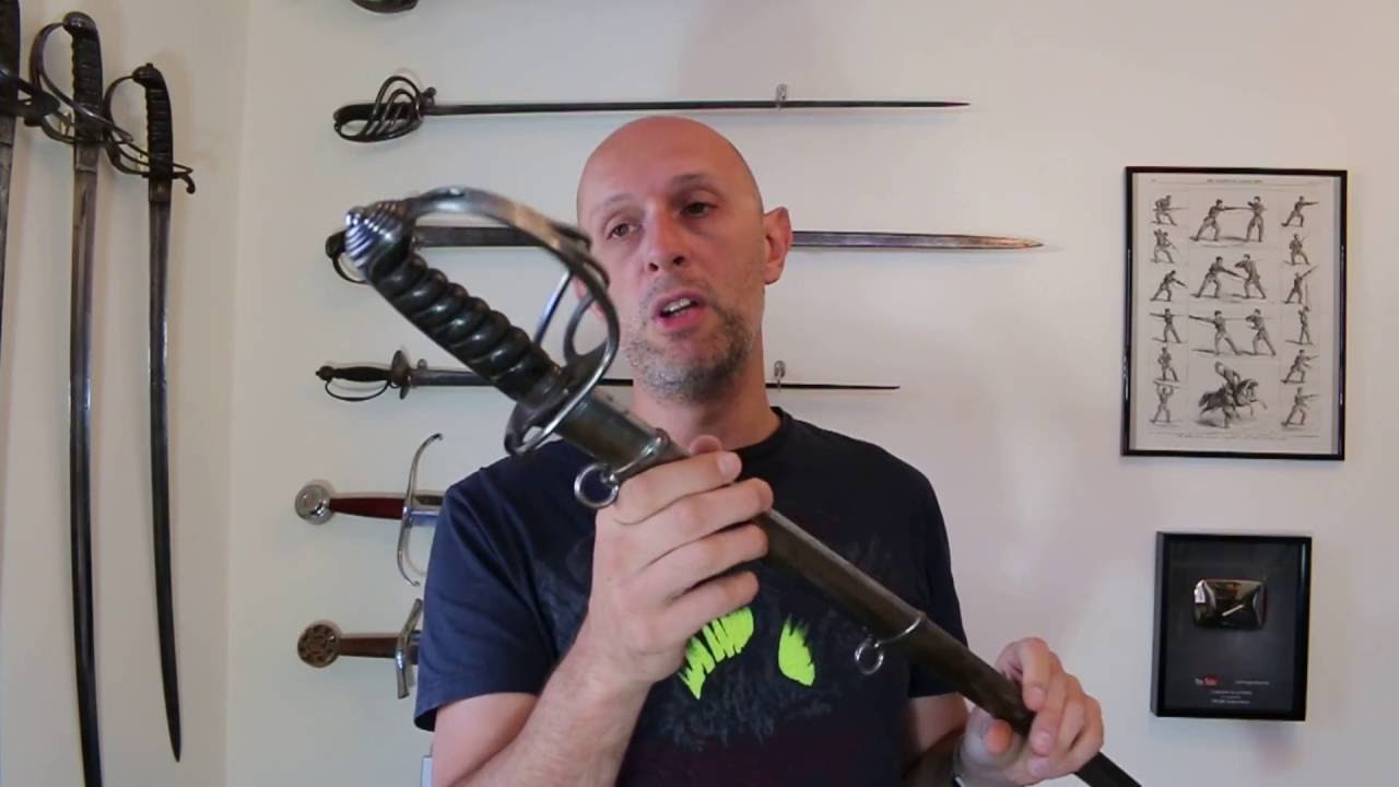 Blade preservation on an antique military sword