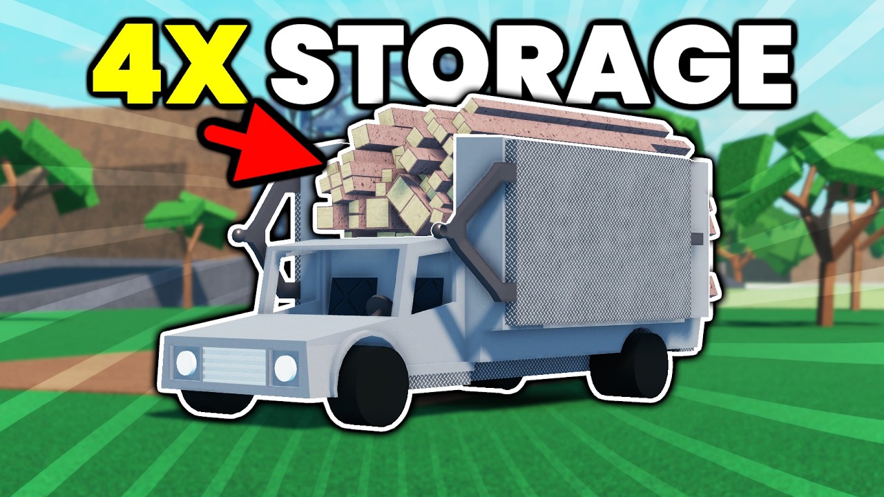 Как получить мегагрузовик [Работает в 2025 году] в Lumber Tycoon 2 Roblox