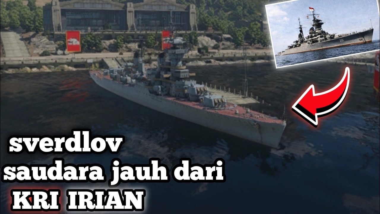 DULU INDONESIA PUNYA KAPAL INI LOOH! 👆 SAUDARA JAUH KRI IRIAN, SVERDLOV WTM
