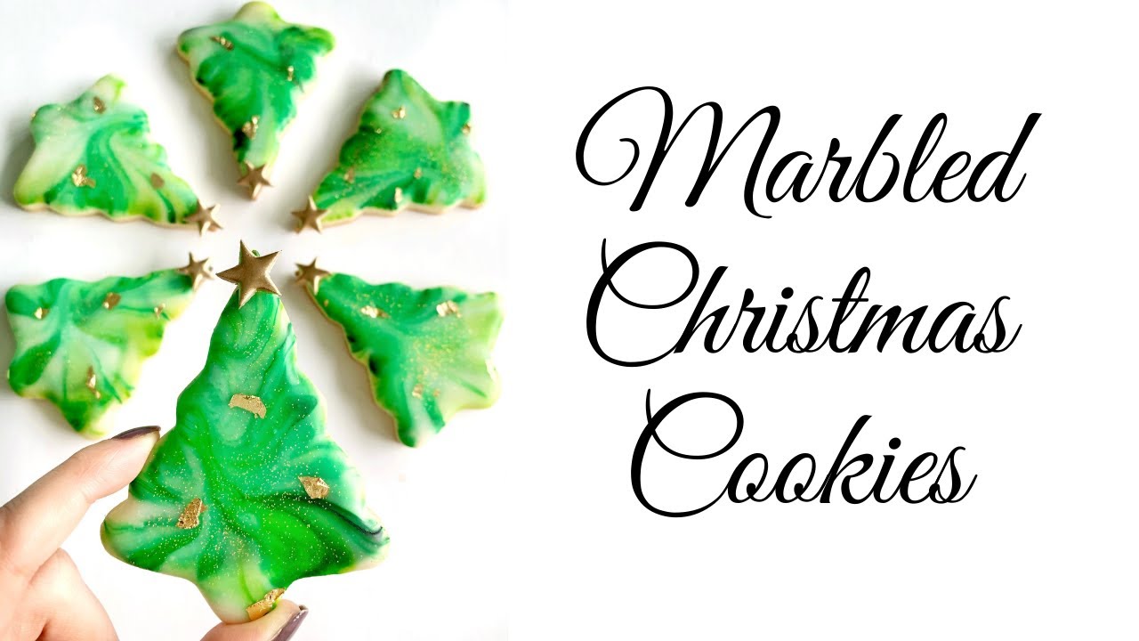 Marbled Christmas Cookies