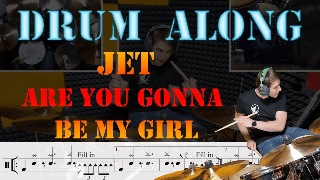 How to Drum: JET - Are you gonna be my Girl (Drum Along)
