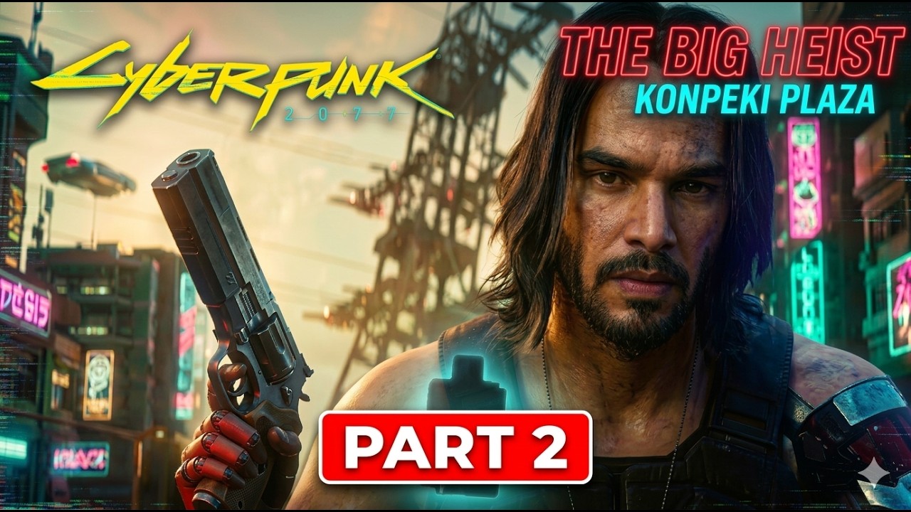 NIGHT CITY'S BIGGEST JOB 🔥 Cyberpunk 2077: The Heist (Part 2)