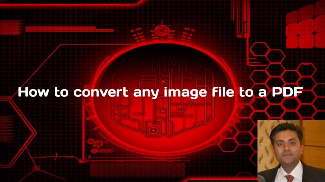 How to convert any image file to a PDF | Tech with Pratyush