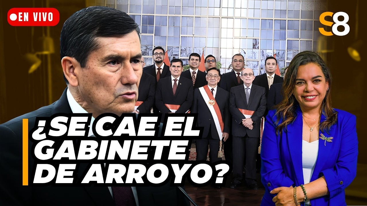 🟡 GABINETE ARROYO ARRANCA SIN RESPALDO: SEIS BANCADAS SE MANTIENEN EN CONTRA | Siempre a las ocho