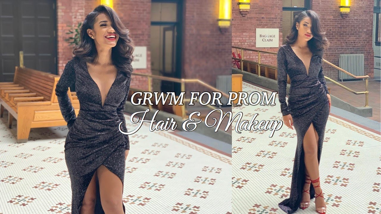PROM 2019: GRWM HAIR + MAKEUP