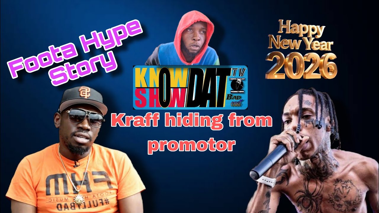Kraff takes promotor money Foota Hype says