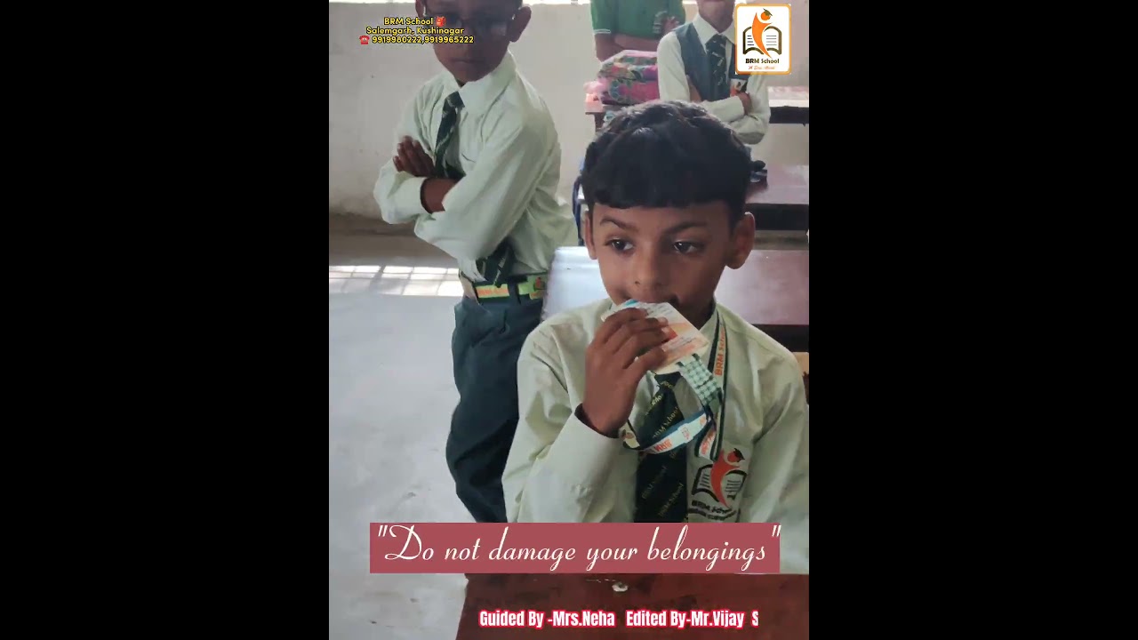 How to keep our classroom neat and clean?#brm#school#class#clean #room #activity#students#youtube #