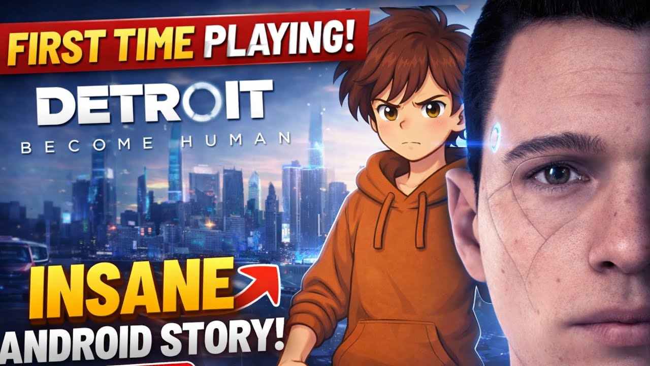 Detroit Become Human 🔥 FIRST TIME PLAYING | Androids Will Shock You 😱 | Live Hindi